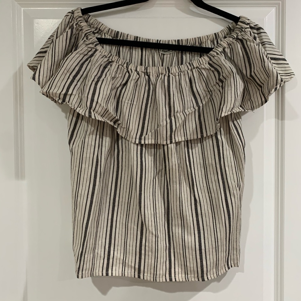 PIMKIE off the shoulder shirt